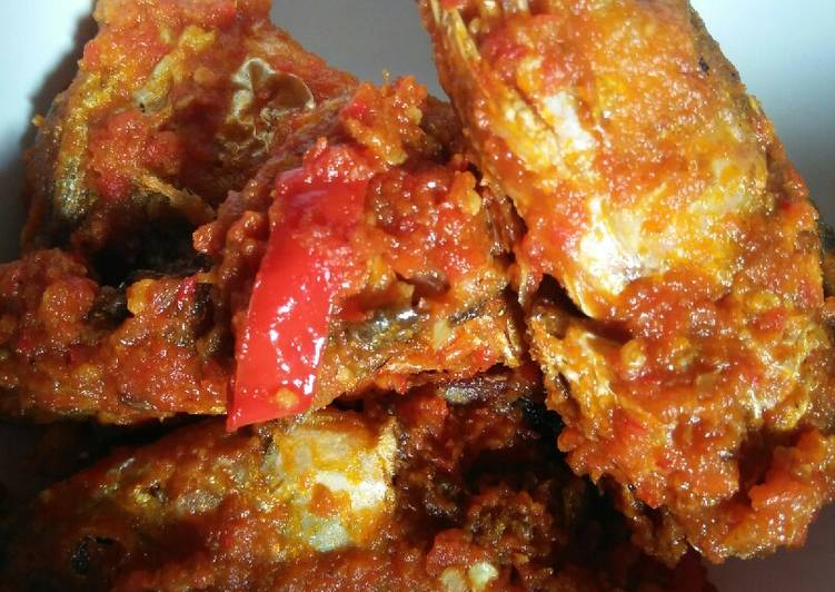 Bumbu Membuat Bandeng bumbu merah yang Enak