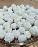 Bolitas de coco tradicional
