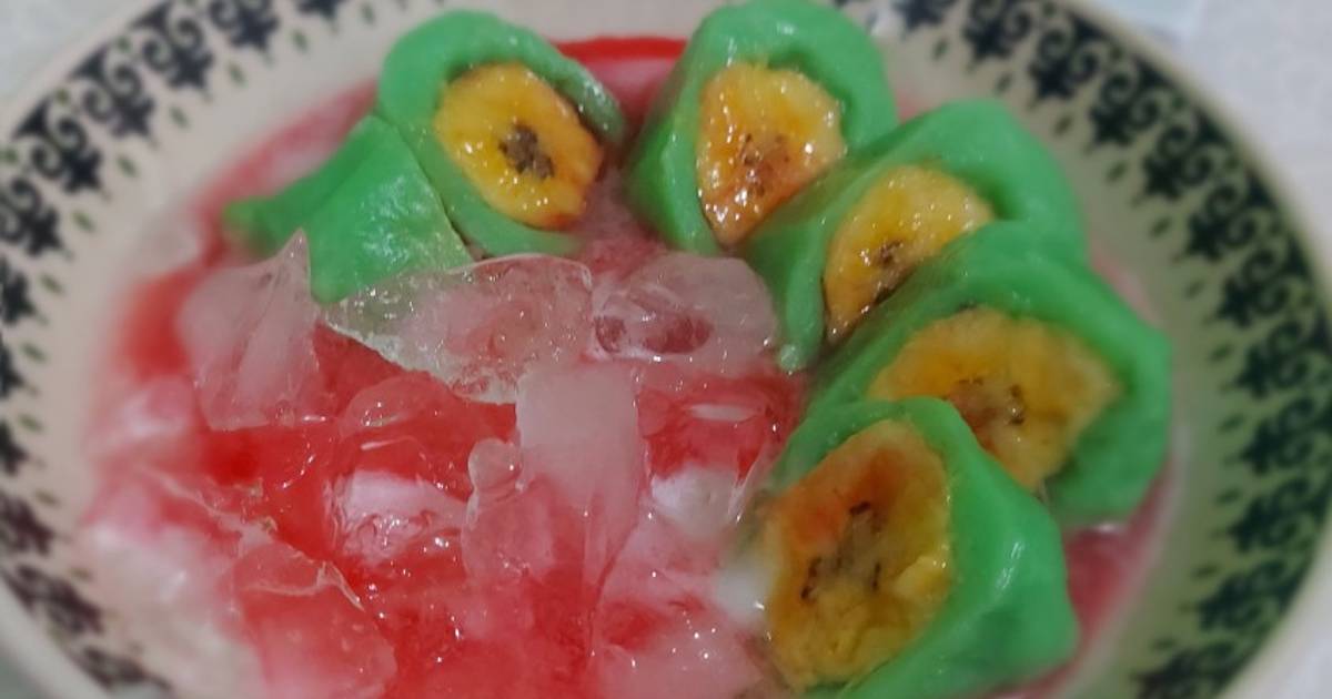 1 175 Resep Es Pisang Ijo Khas Makassar Enak Dan Sederhana Ala Rumahan Cookpad