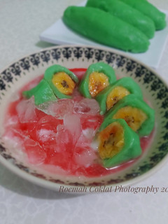 Foto resep Es Pisang Ijo Khas Makassar | Kulit Lembut