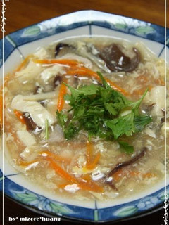 A picture of Easy Authentic Taiwanese Hot & Sour Soup.