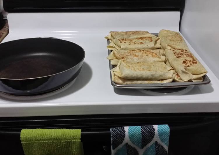 Steps to Prepare Quick Western Burritos