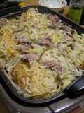 Griddle Fried Udon for Weekend Lunches