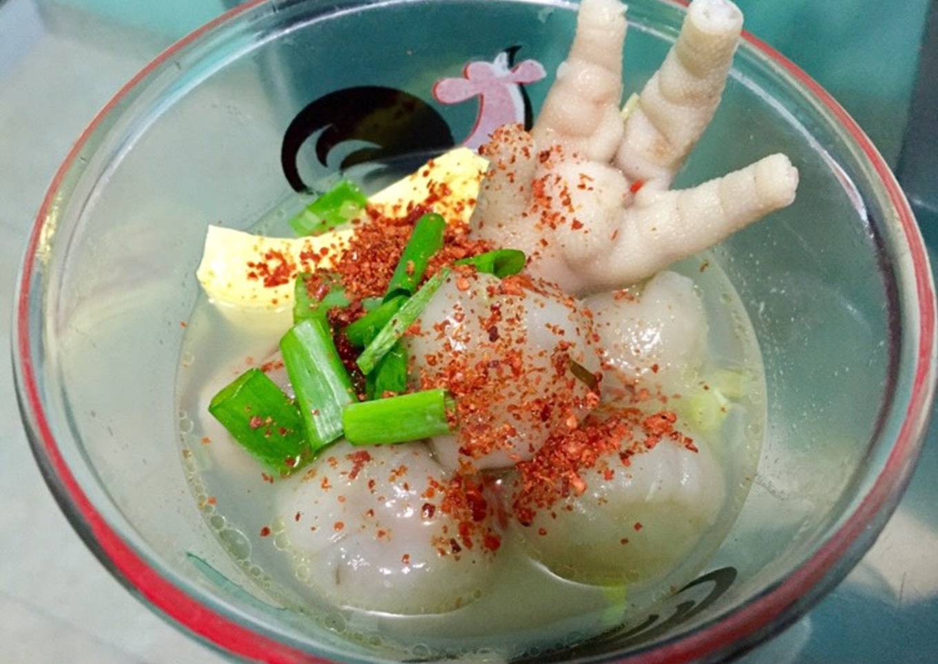 Cilok Ayam Cumi Kuah & Ceker
