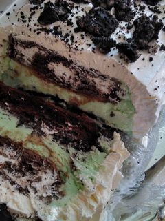 A picture of Easy Ice Cream Cake.