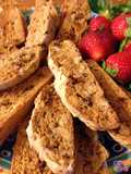 Roasted Hazelnut Biscotti