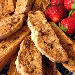 A picture of Roasted Hazelnut Biscotti.