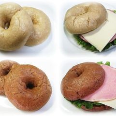 Rice Flour Bagels!! A picture of Rice Flour Bagels!!.
