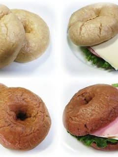 A picture of Rice Flour Bagels!!.