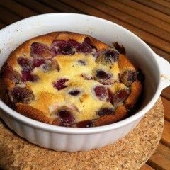 Clafoutis with American Cherries A picture of Clafoutis with American Cherries.