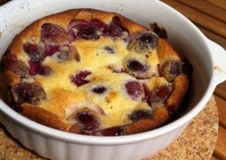 Clafoutis with American Cherries