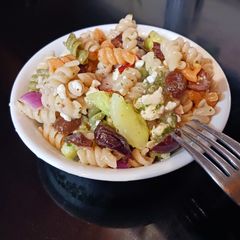 A picture of "Greek" Pasta Salad.