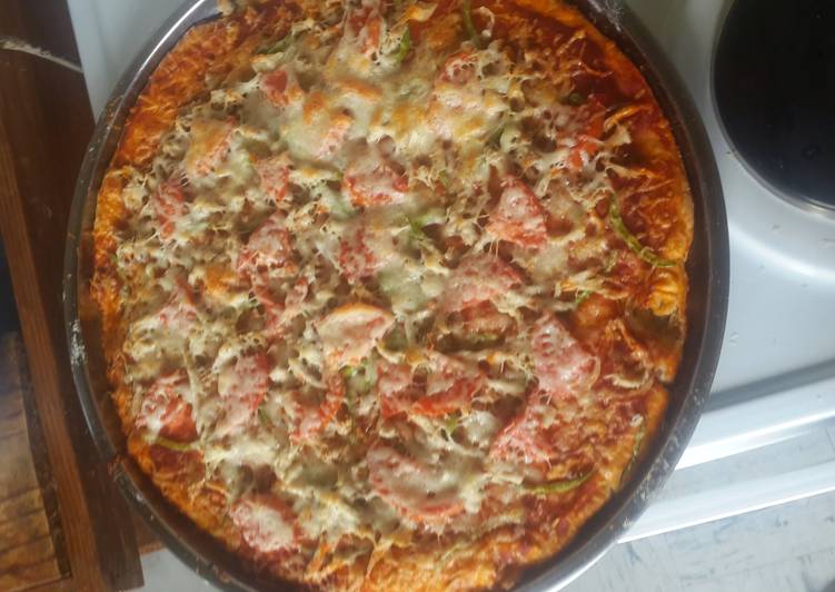 Recipe of Homemade 2 ingredient pizza base