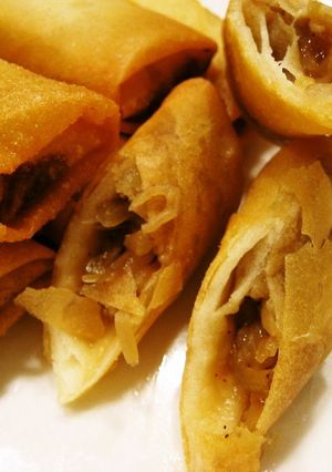 A picture of Easy and Authentic Crispy Spring Rolls.
