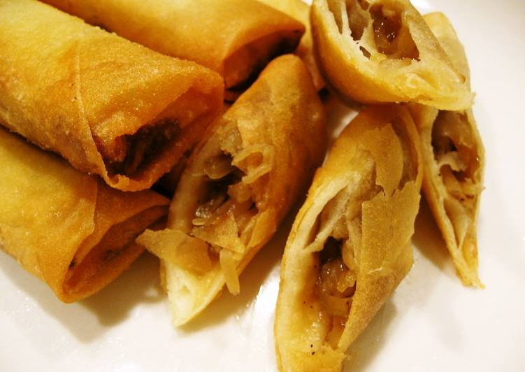 Recipe of Favorite Easy and Authentic Crispy Spring Rolls
