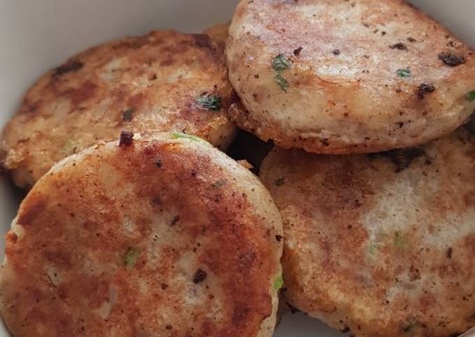 Meaty Potato Patties (also known as Pegedil / Begedil)