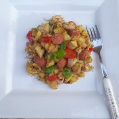 A picture of Potato skillet.