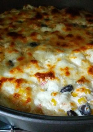 A picture of 🌽Southwestern Cheesy Corn Bake🌽.