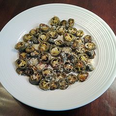 A picture of Roasted Parmesan Garlic Jalapeno Rounds.