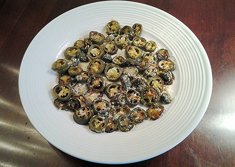 Roasted Parmesan Garlic Jalapeno Rounds Roasted Parmesan Garlic Jalapeno Rounds