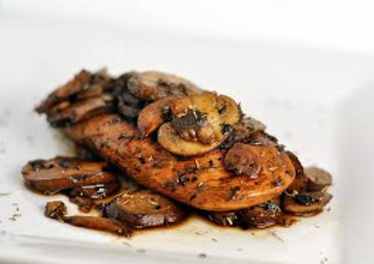 Simple Way to Make Ultimate Balsamic Mushroom Chicken