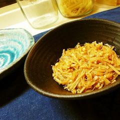 A picture of Simple Delicious Homemade Nametake Mushrooms.