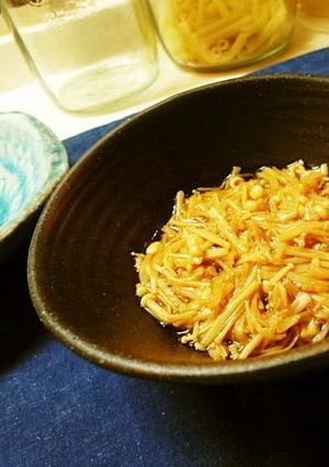 A picture of Simple Delicious Homemade Nametake Mushrooms.