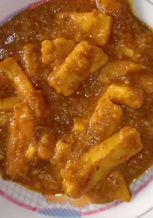 बसन की कड़वी (besan ki karbi recipe in Hindi) रेसिपी मुख्य फोटो
