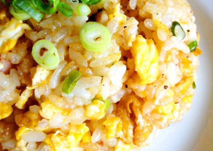 Garlic & Soy Sauce Fried Rice ♫ With Mayonnaise