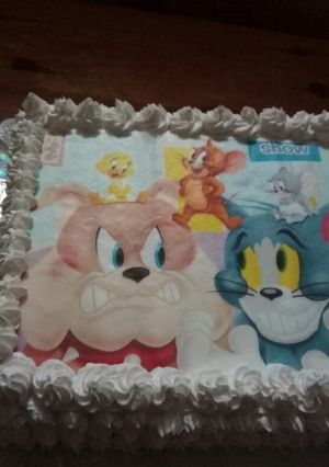 صورة لوصفة كيكة عيد ميلاد