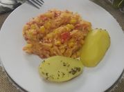 Una foto de tomate huevo tomatican