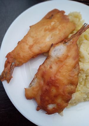 Una foto de Pejerreyes fritos