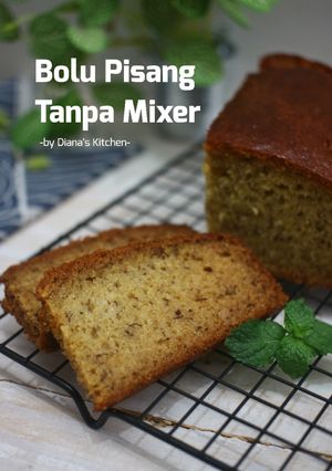Foto resep Bolu Pisang Tanpa Mixer