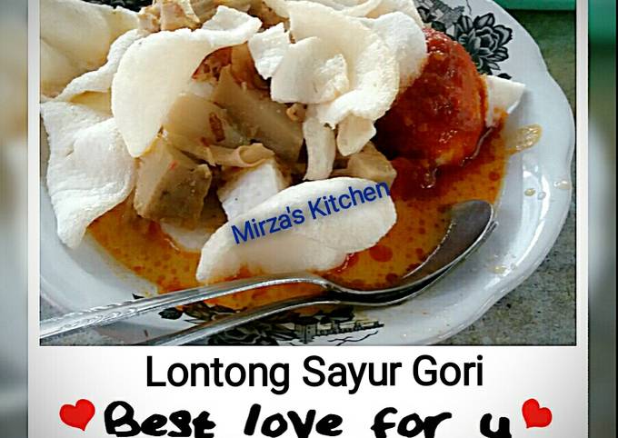Resep Lontong Sayur Gori yang Bisa Manjain Lidah