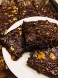 Brownie de porotos negros