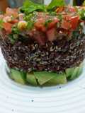 Avocado🥑 cu quinoa și salsa🌶de roșii🍅