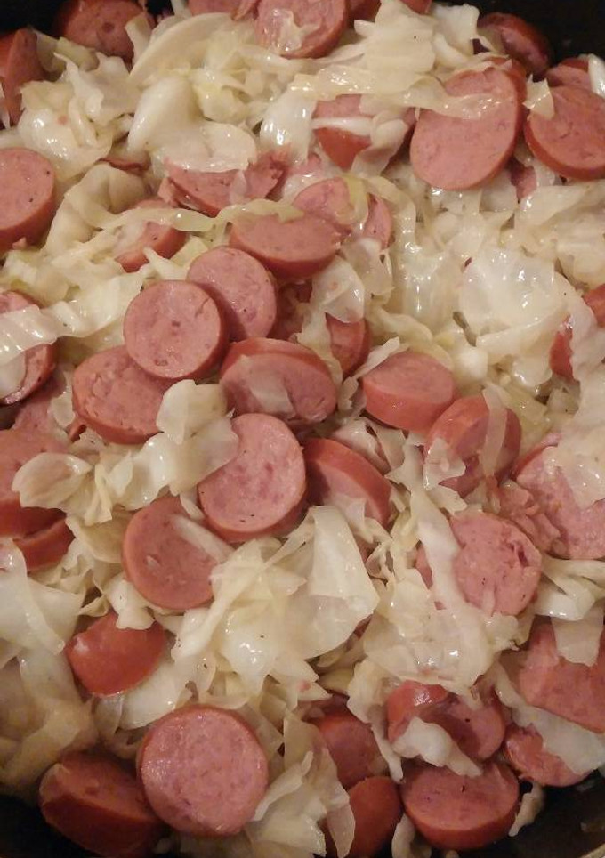 A picture of Fried cabbage.