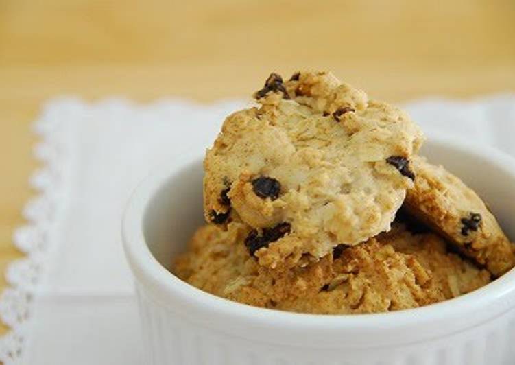 Steps to Make Perfect Macrobiotic Muesli Cookies
