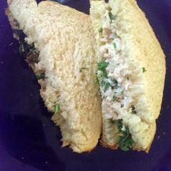 Refreshing Skin Clearing Tuna Sandwich A picture of Refreshing Skin Clearing Tuna Sandwich.