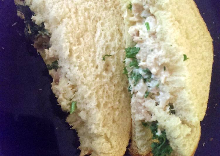 Recipe of Super Quick Homemade Refreshing Skin Clearing Tuna Sandwich