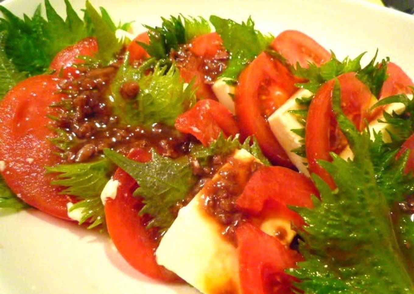 Tofu and Tomatoes With Anchovy Sauce