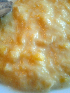A picture of Creamed corn.