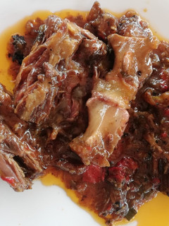 Una foto de Rabo de toro en salsa con especias