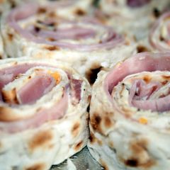 A picture of Sig's New Yorker Pinwheels.