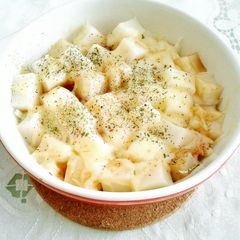 A picture of Quick and Simple Microwave Mochi Gratin.