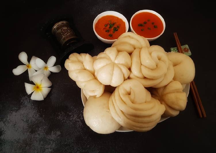 Easiest Way to Cook Perfect Tibetan Steam Buns or Ting momo