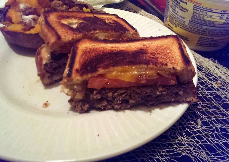 How to Prepare Super Quick Homemade Ninis patty melts