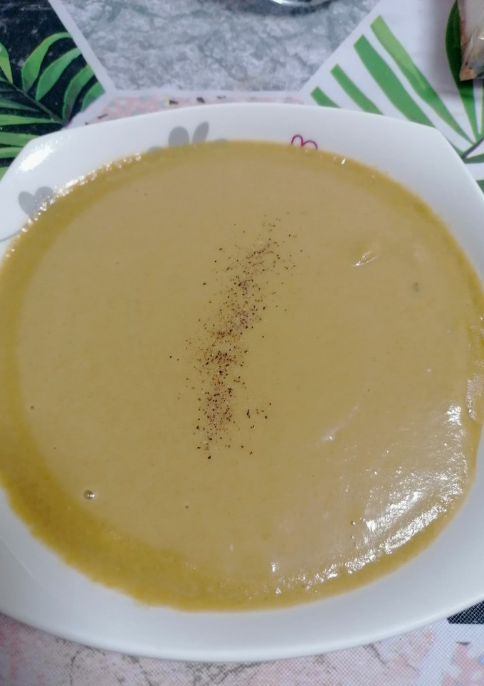 Una foto de Crema de verduras