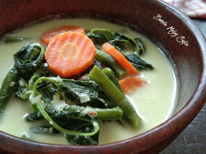 Langkah Mudah untuk Membikin Resep Bobor Bayam Wortel Kacang Panjang yang Menggugah Selera Anti Ribet, Mantap