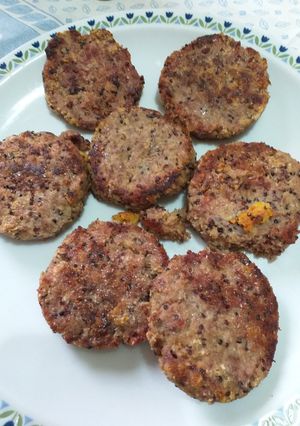 Foto di Mini burger di Quinoa e carne